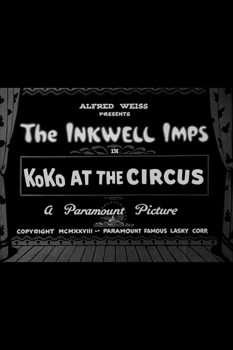 Ko-Ko at the Circus poster