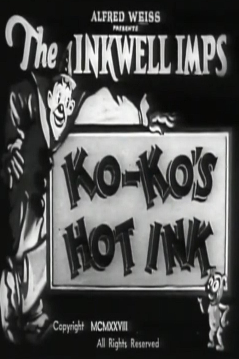 Ko-Ko's Hot Ink poster